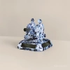 Tank-shaped grey camouflage car solar display piece, car interior hanging display piece, car display piece details Picture